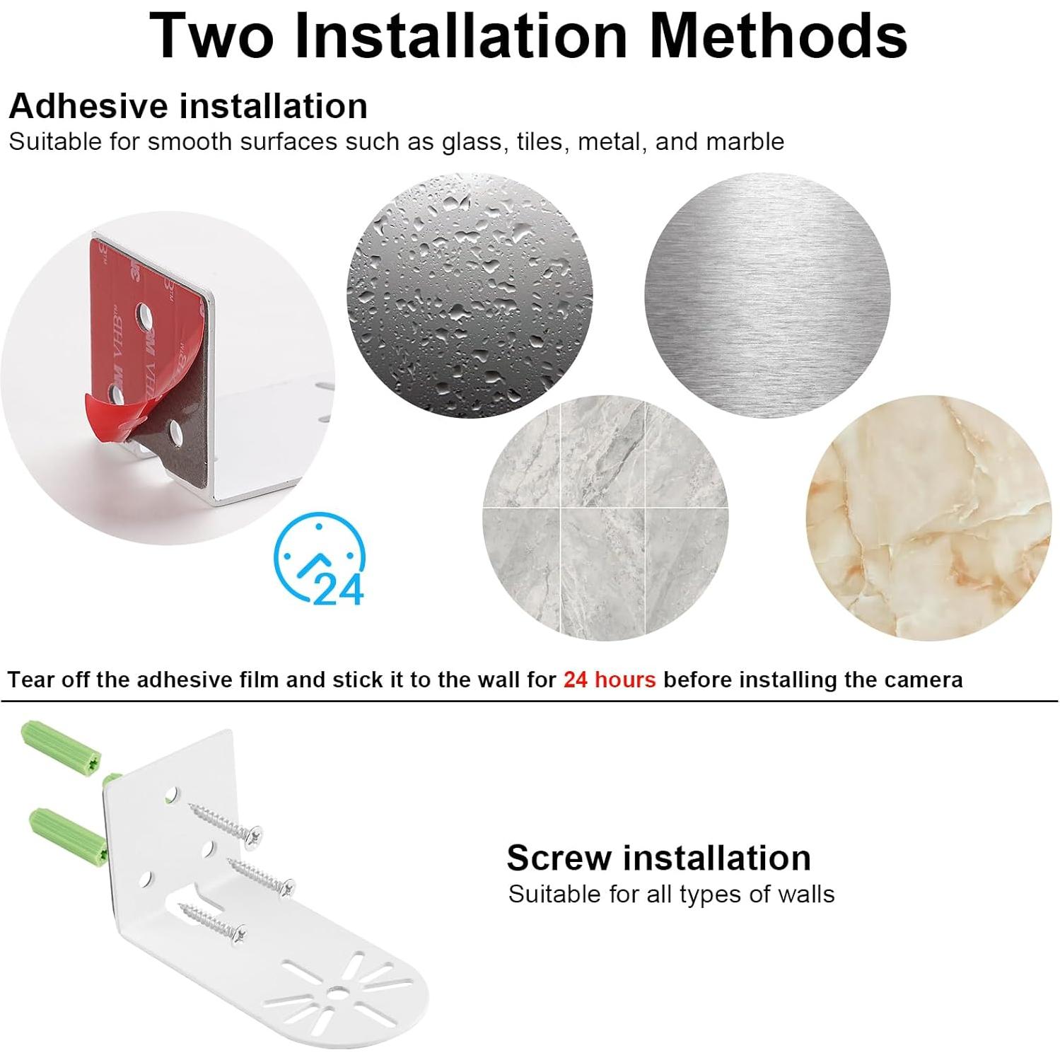 Soporte de Pared Metálico UYODM para Google Nest Cam 2da Gen