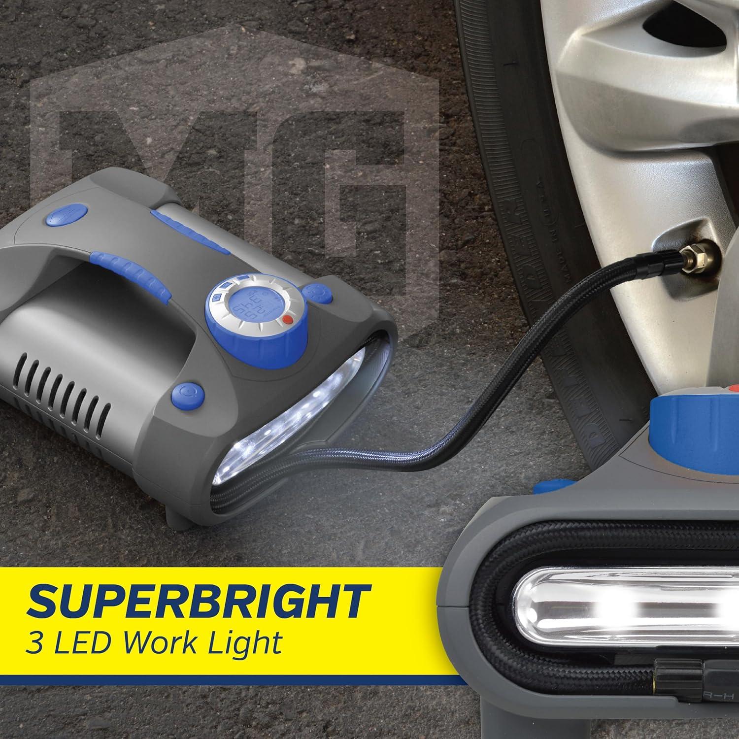 Inflador de Neumáticos Bell Quick Stop 22-5-17030-MG LED