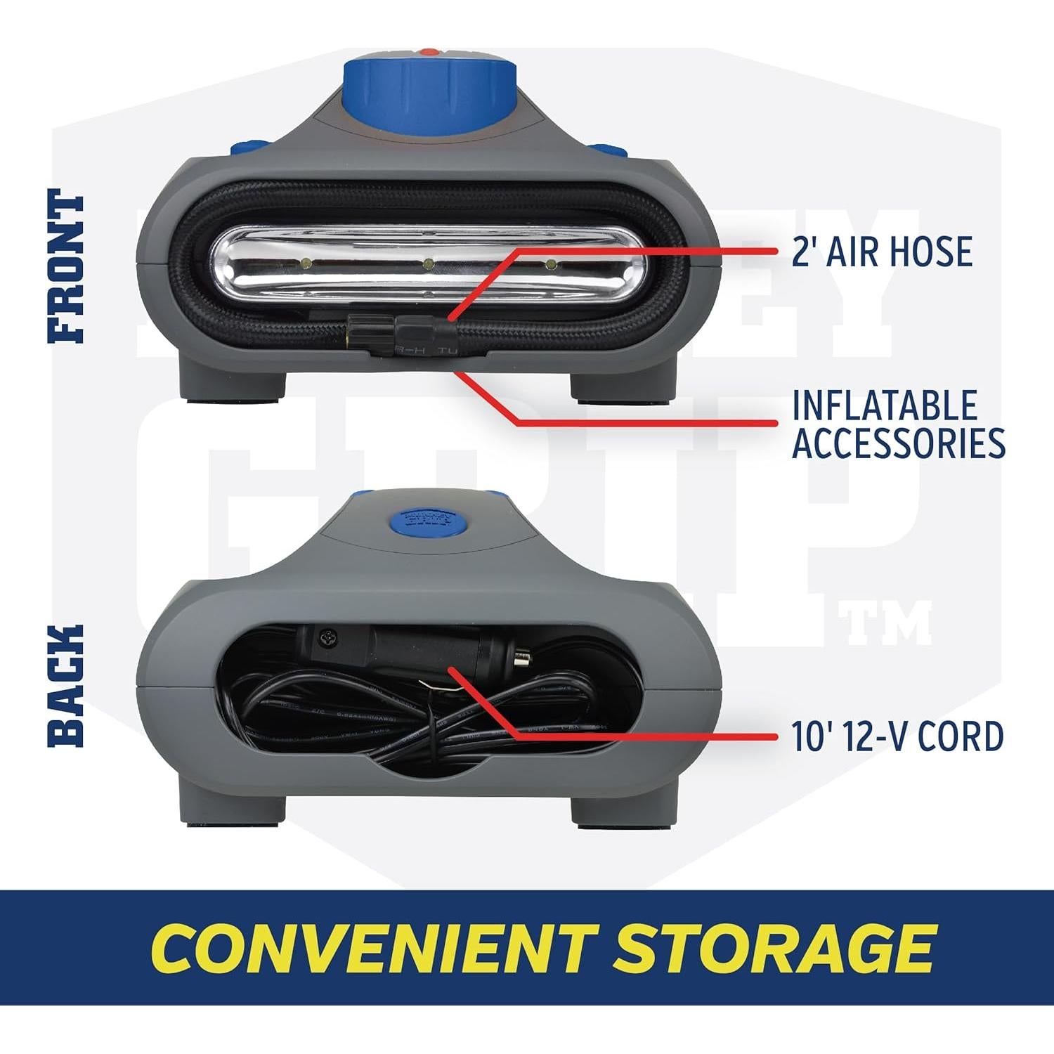 Inflador de Neumáticos Bell Quick Stop 22-5-17030-MG LED