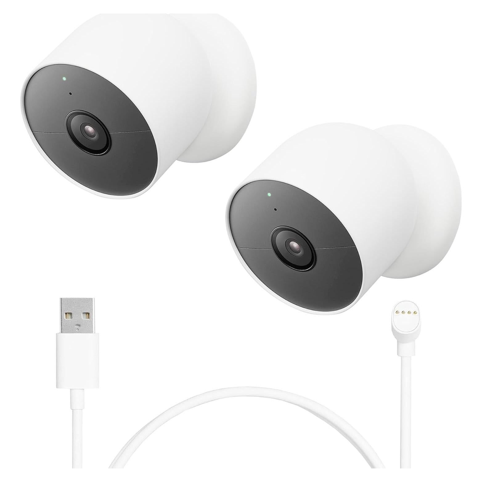 Cámara de Seguridad Google Nest 2da Gen Paquete de 2 HD