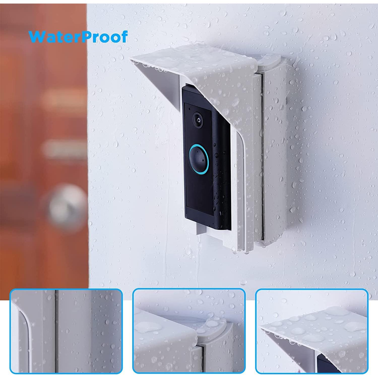 Soporte Ajustable OLAIKE para Timbre de Video Blanco