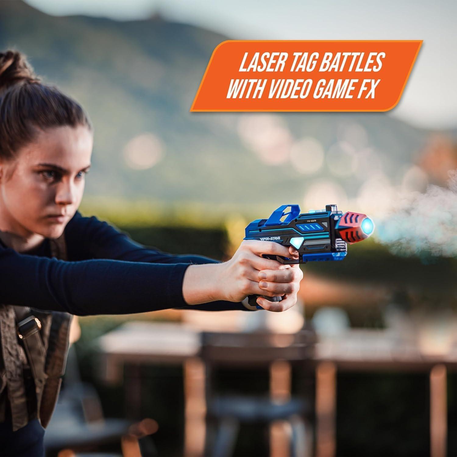 Paquete de 2 Blasters Vapor Strike, Efectos de Luz y Vapor