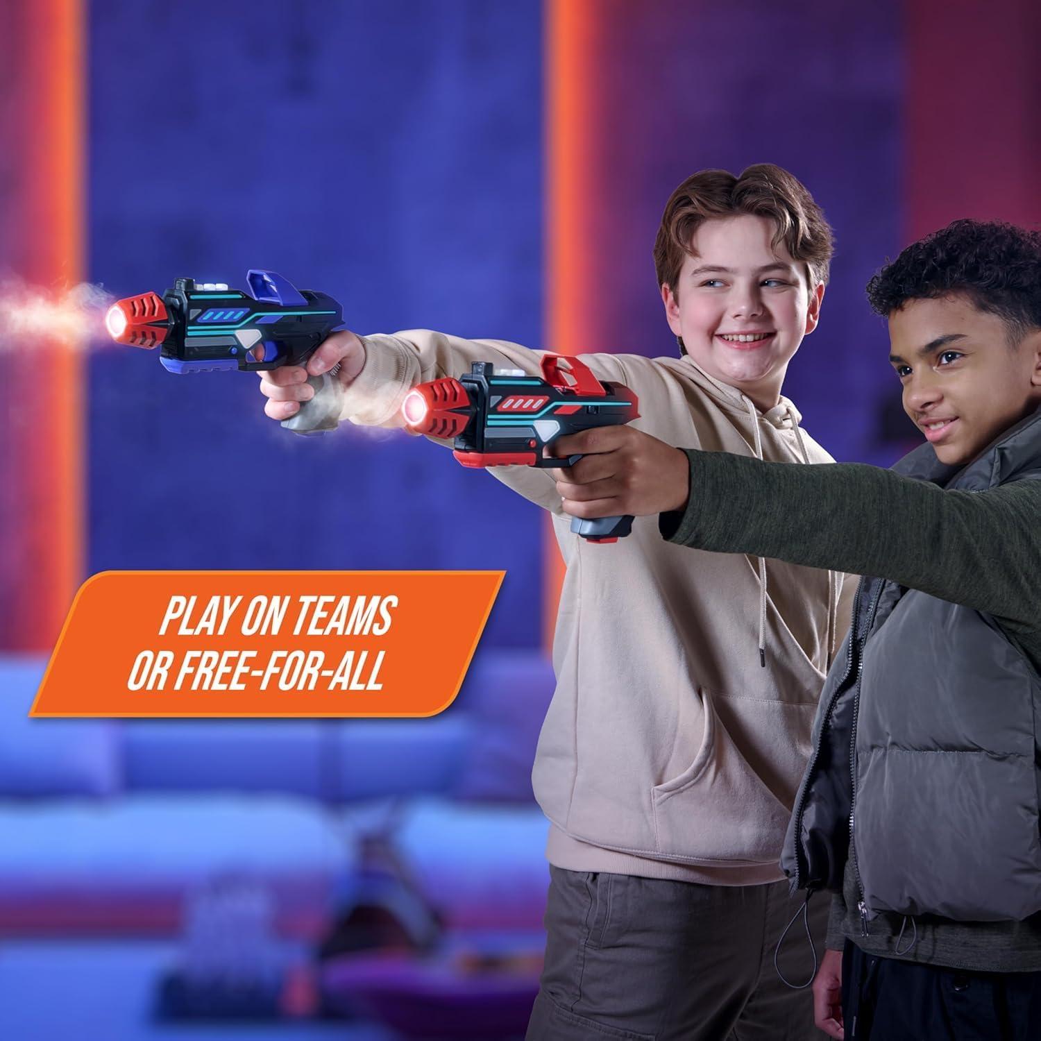 Paquete de 2 Blasters Vapor Strike, Efectos de Luz y Vapor