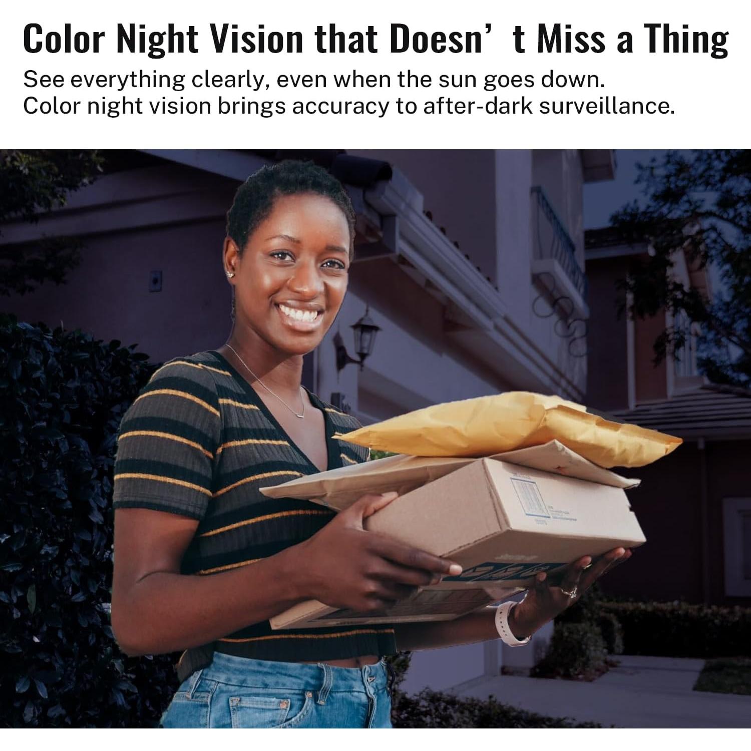 Cámara de Timbre de Video CONVERGE G50 1080p Doble Cámara