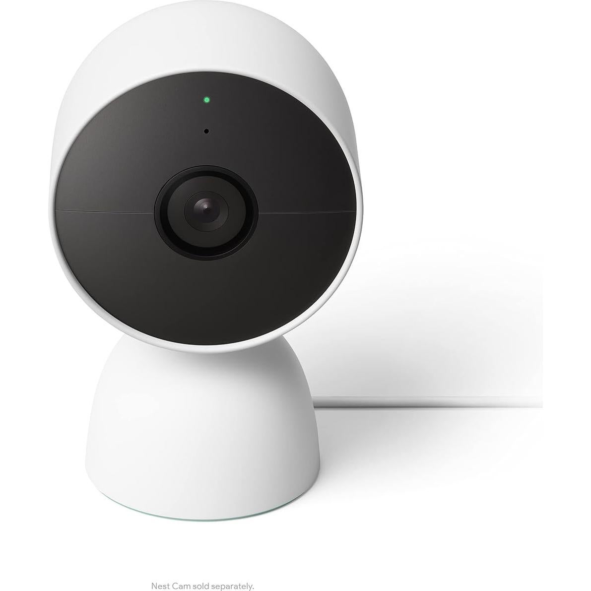 Soporte de mesa para Nest Cam Google - Cable incluido - Nieve