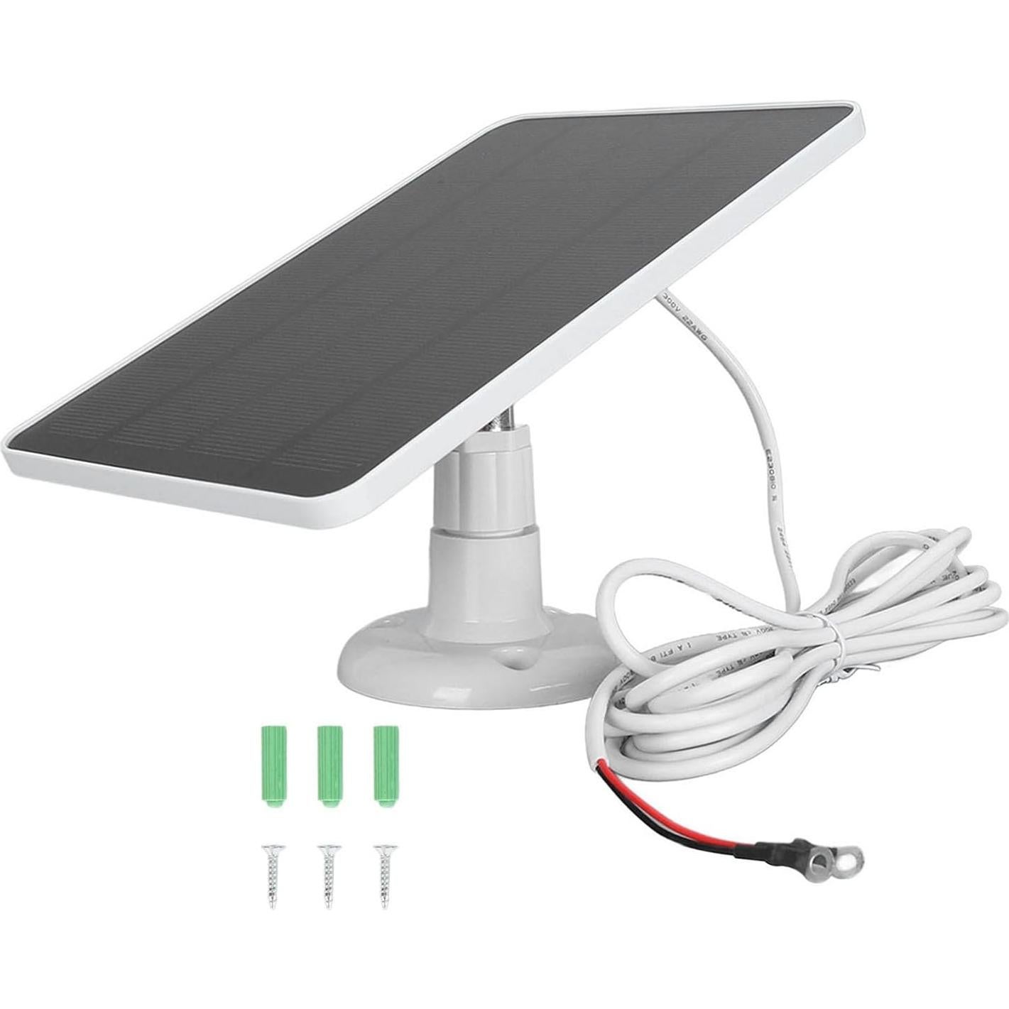 Cargador Solar 10W JTLB para Timbre Google Nest y 2K
