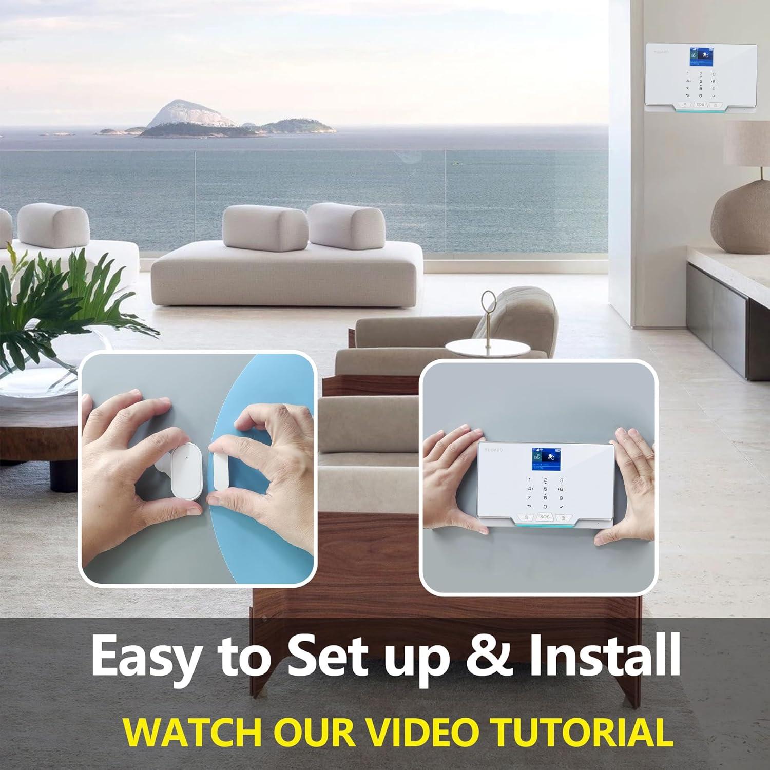 Sistema de Alarma TUGARD G20, 12 Piezas, WiFi y GSM