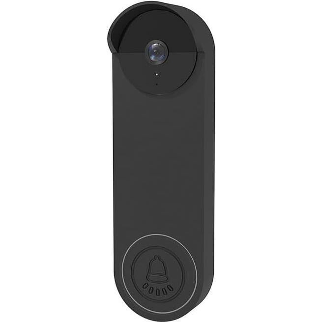 Funda de Silicona Impermeable para Timbre Google Nest Negro