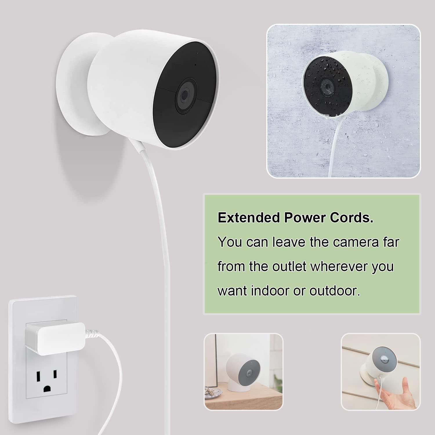 Cable de carga 10 m iMahDirect para Google Nest Cam