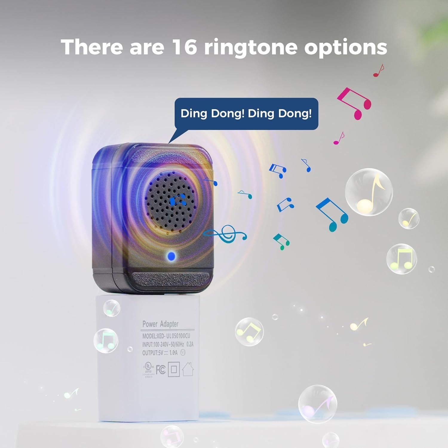 Timbre de Video Inalámbrico Sovmiku D2A 2K IP65