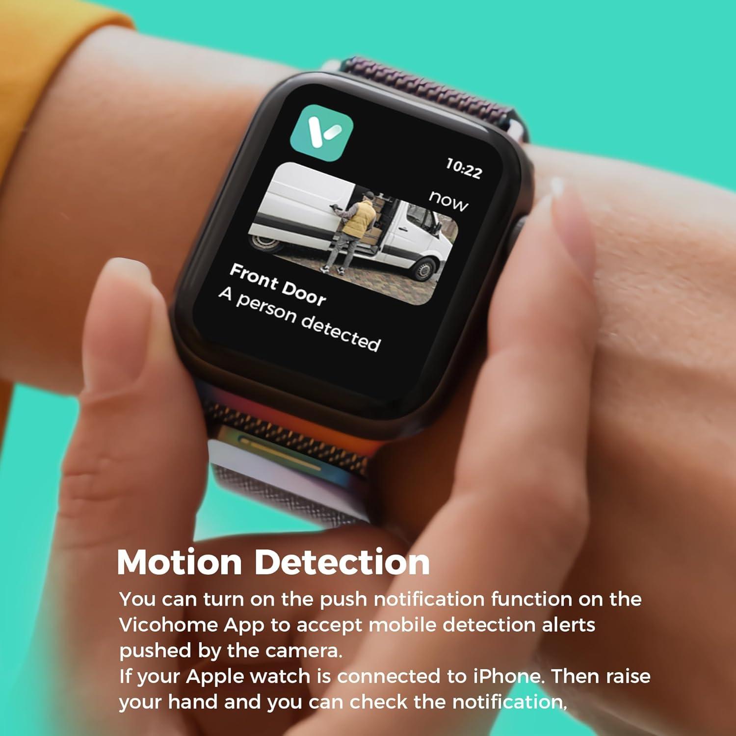 Timbre de Video Inalámbrico Sovmiku D2A 2K IP65