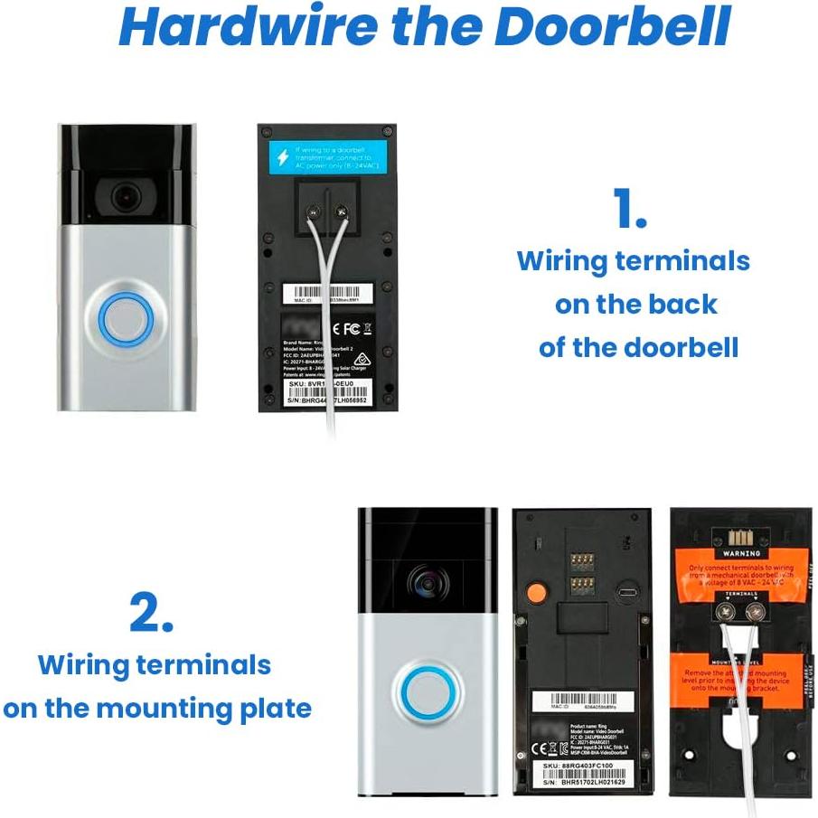 Transformador de Timbre Ingers 24V 500mA 8m Cable