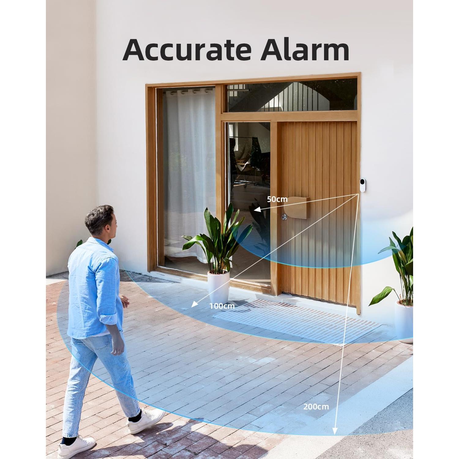 Cámara de Timbre Noorio D110 3K Inalámbrica con 16GB