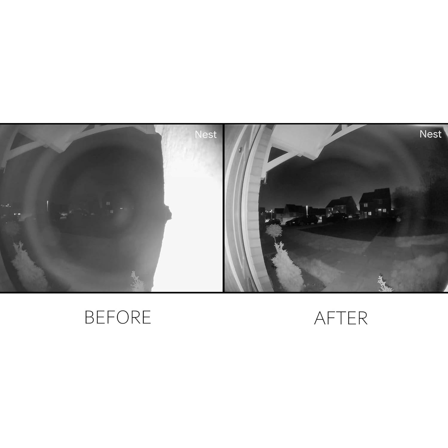 Soporte de esquina 45° Mars Outpost para Google Nest Hello