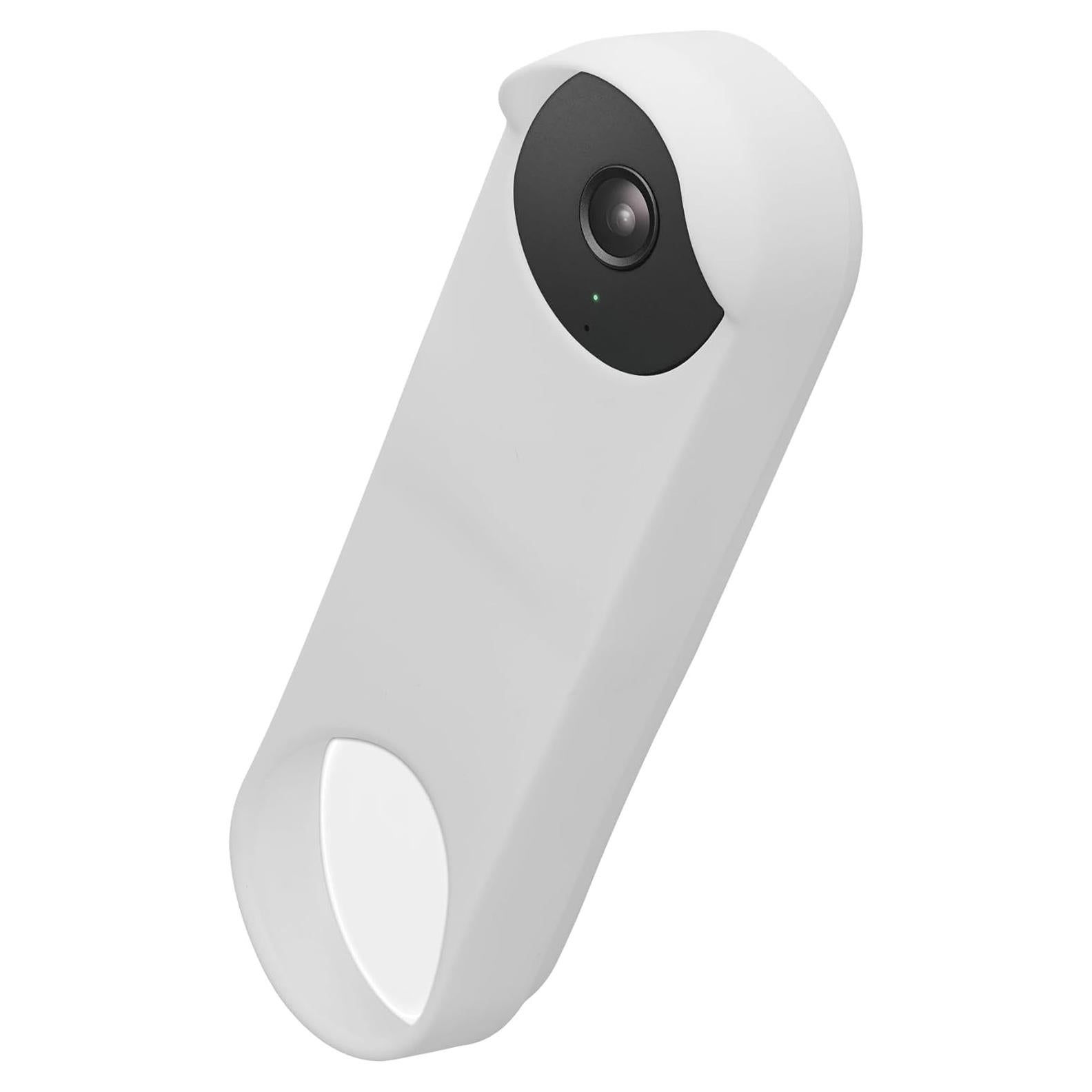 Funda de Silicona kwmobile para Google Nest Doorbell Blanca