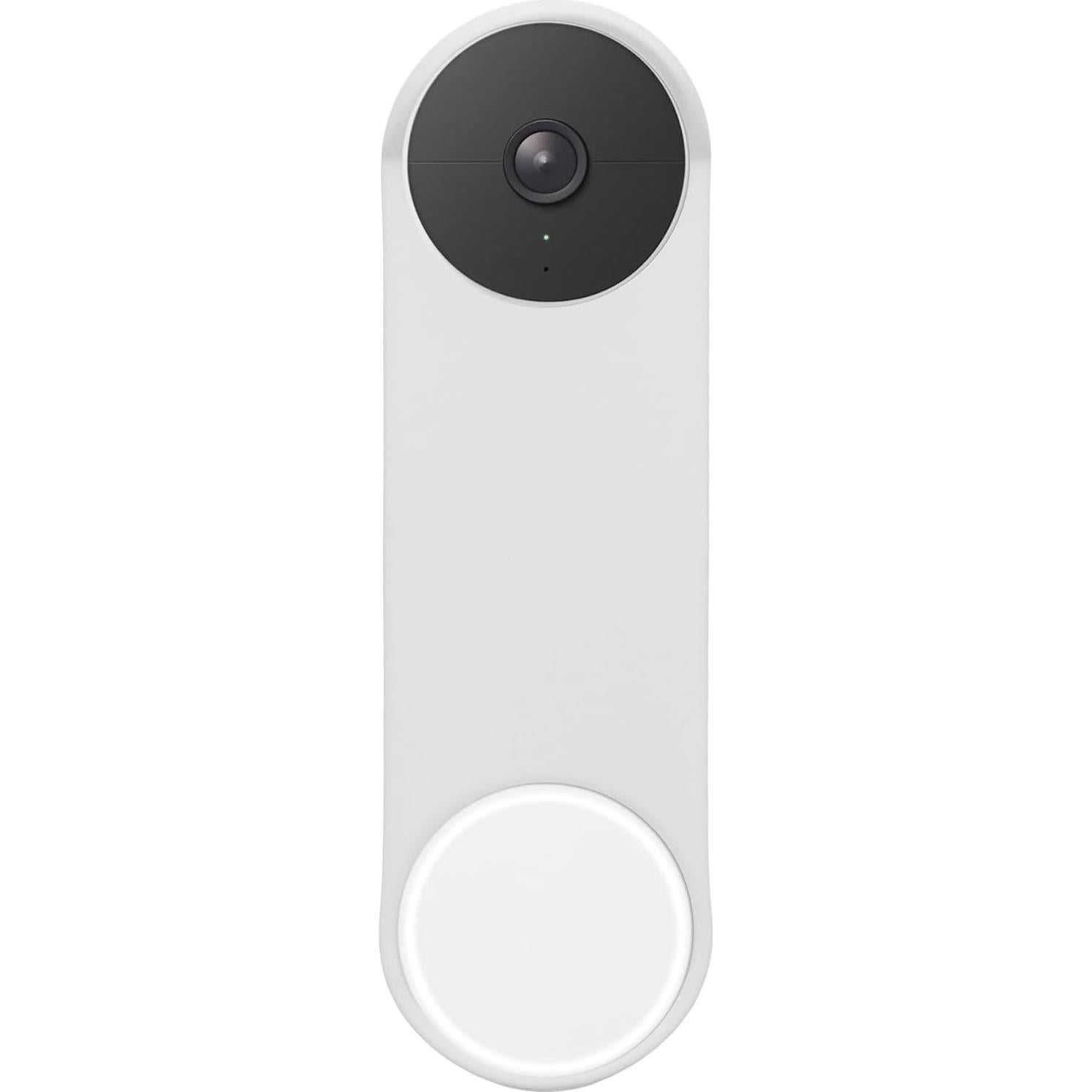 Funda de Silicona kwmobile para Google Nest Doorbell Blanca