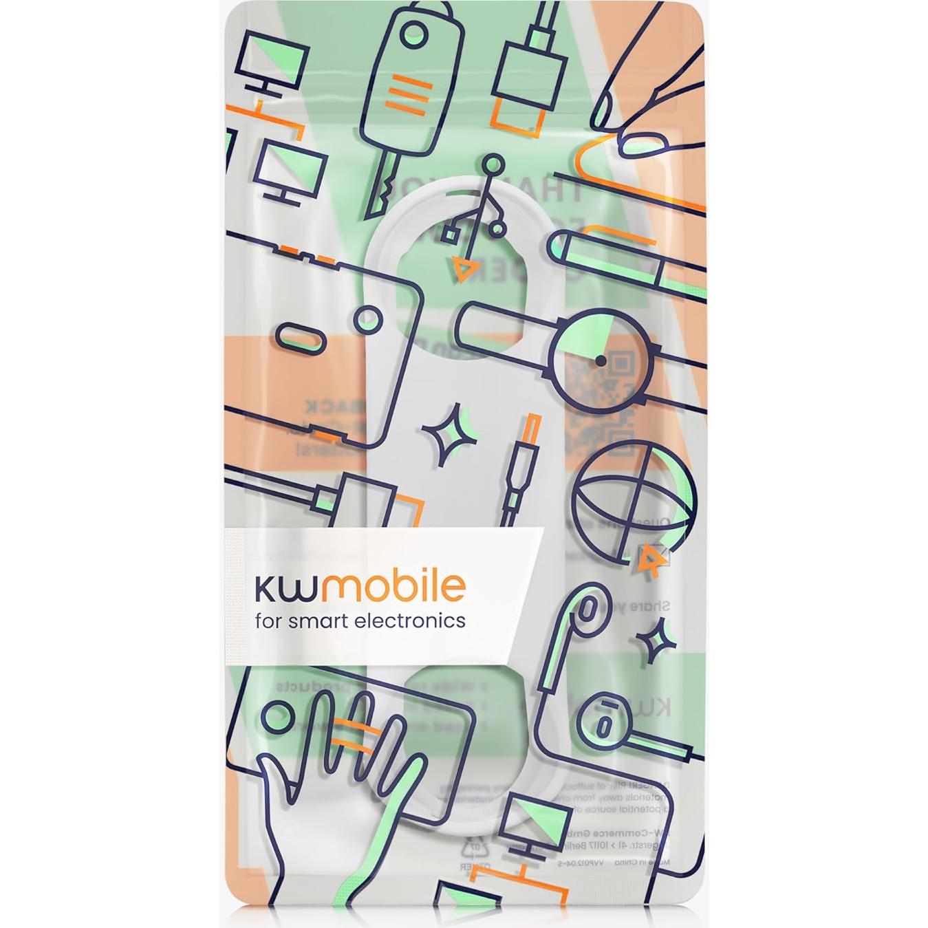 Funda de Silicona kwmobile para Google Nest Doorbell Blanca