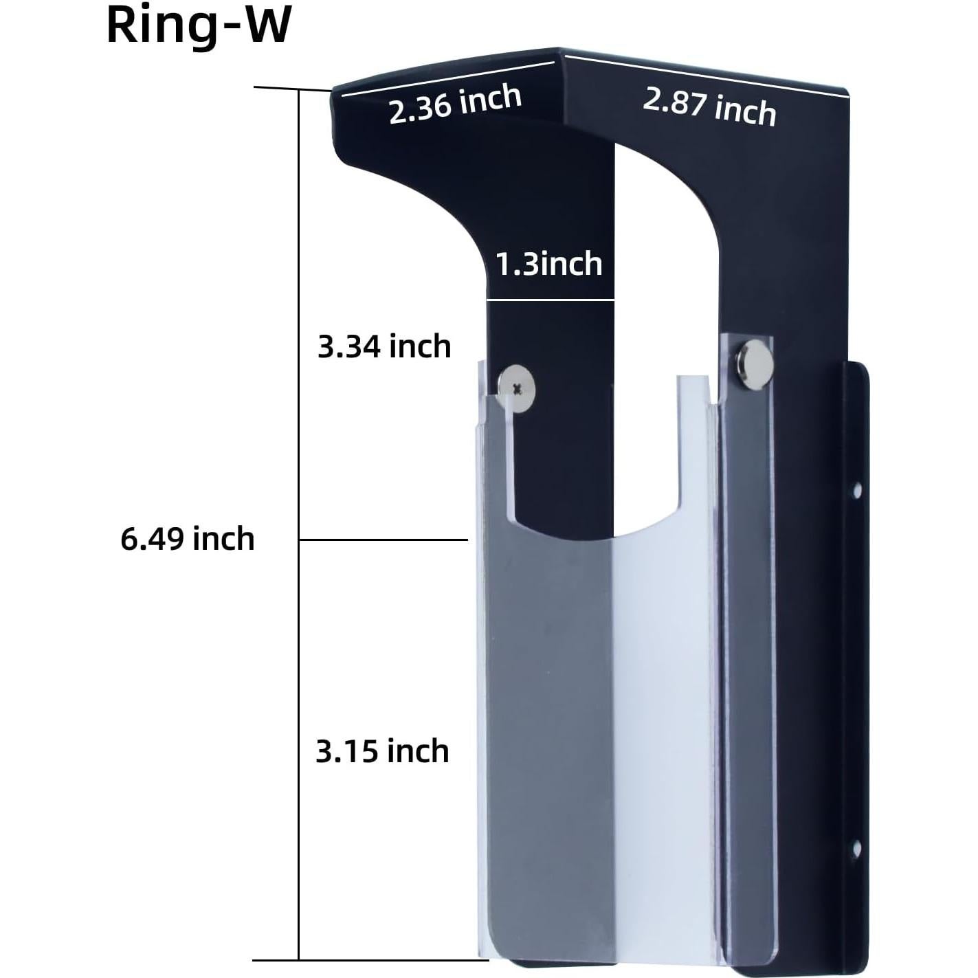 Cubierta de Lluvia RIAN COVER para Timbre Negro - Impermeable