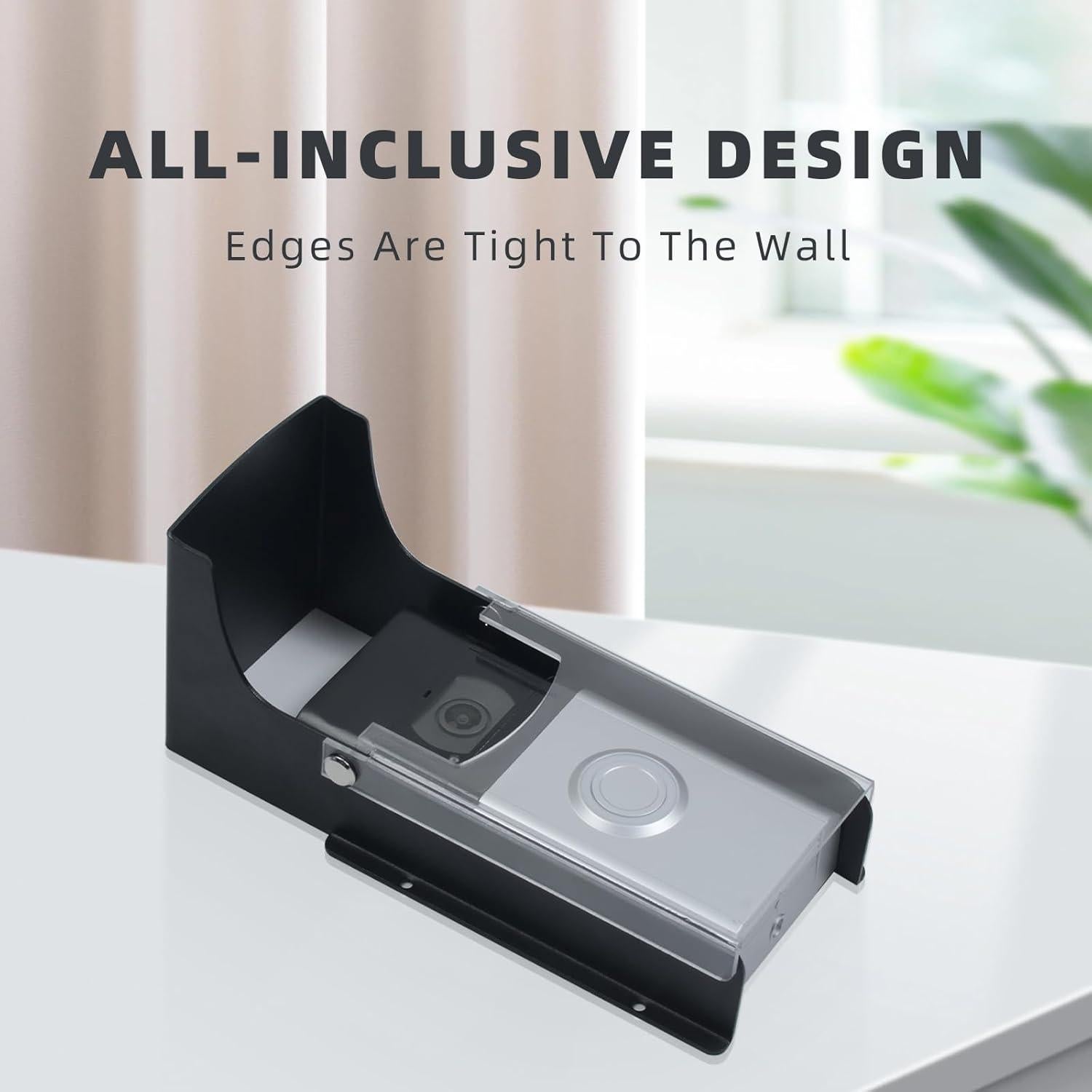 Cubierta de Lluvia RIAN COVER para Timbre Negro - Impermeable