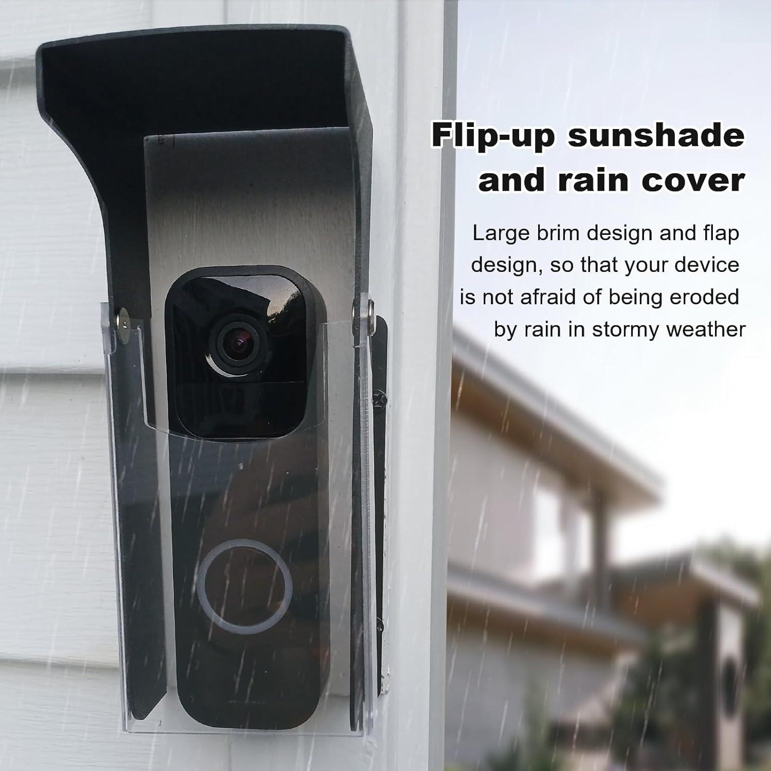 Cubierta de Lluvia RIAN COVER para Timbre Negro - Impermeable