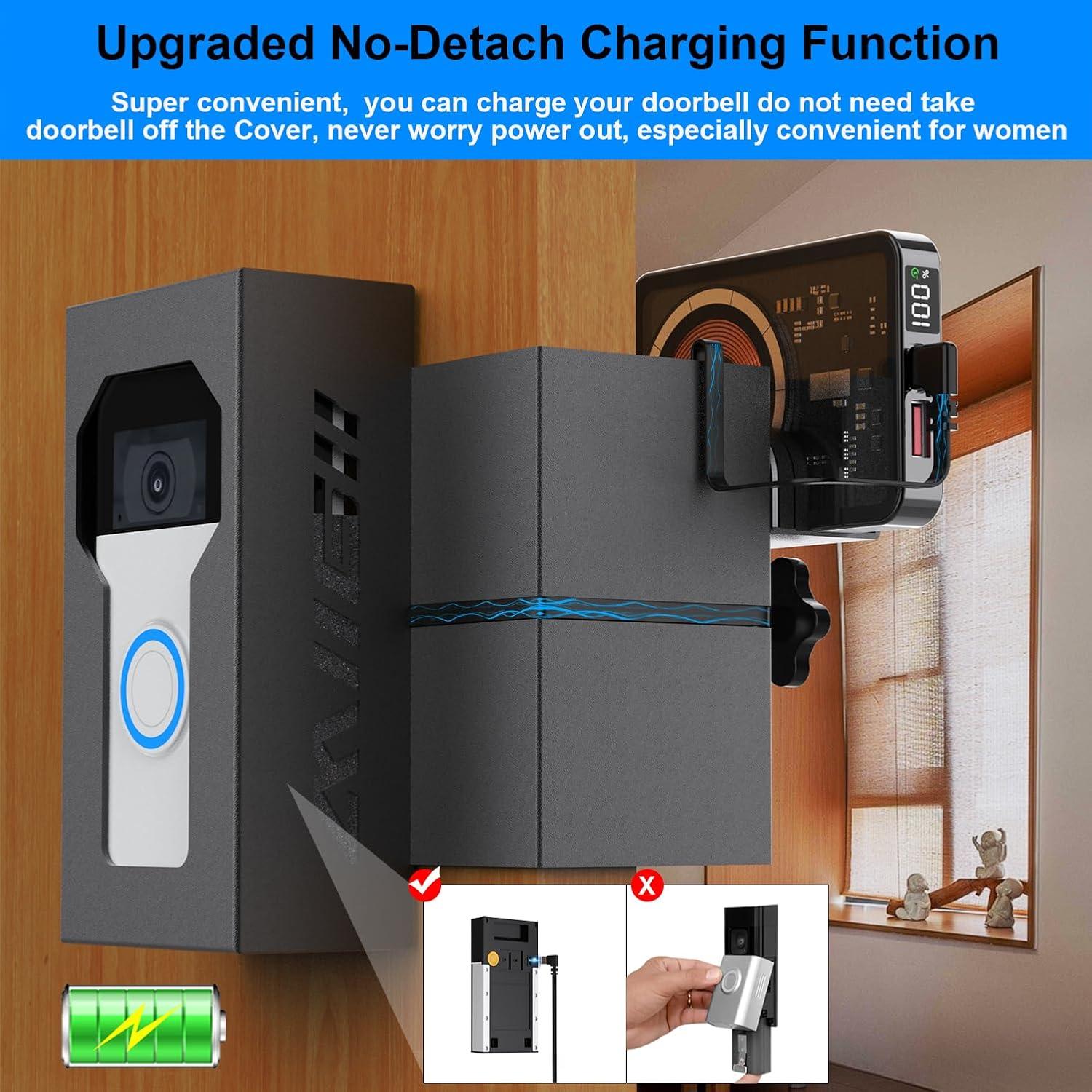 Soporte para Timbre Ring MIIGII Metal con Carga USB C