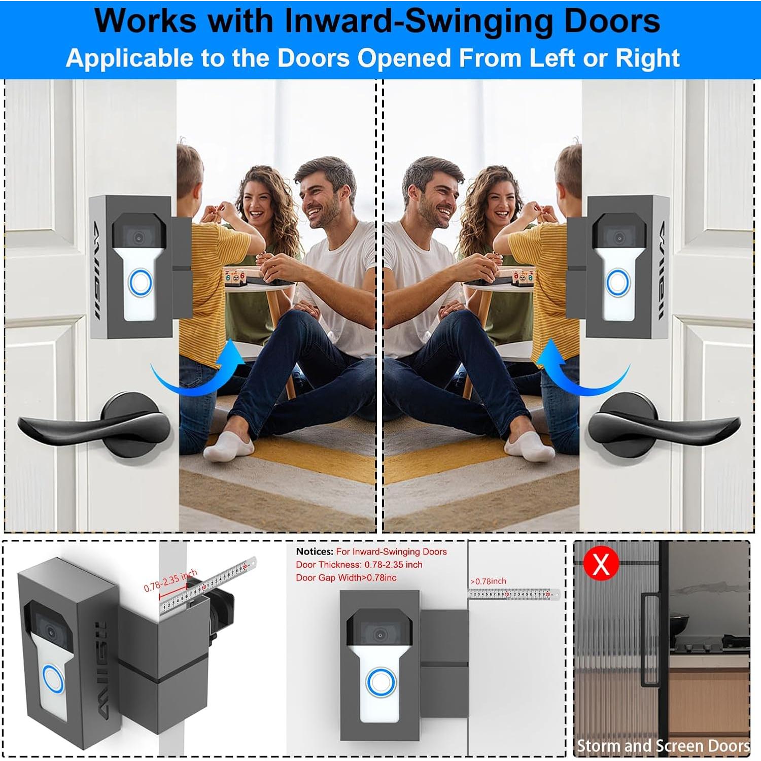 Soporte para Timbre Ring MIIGII Metal con Carga USB C