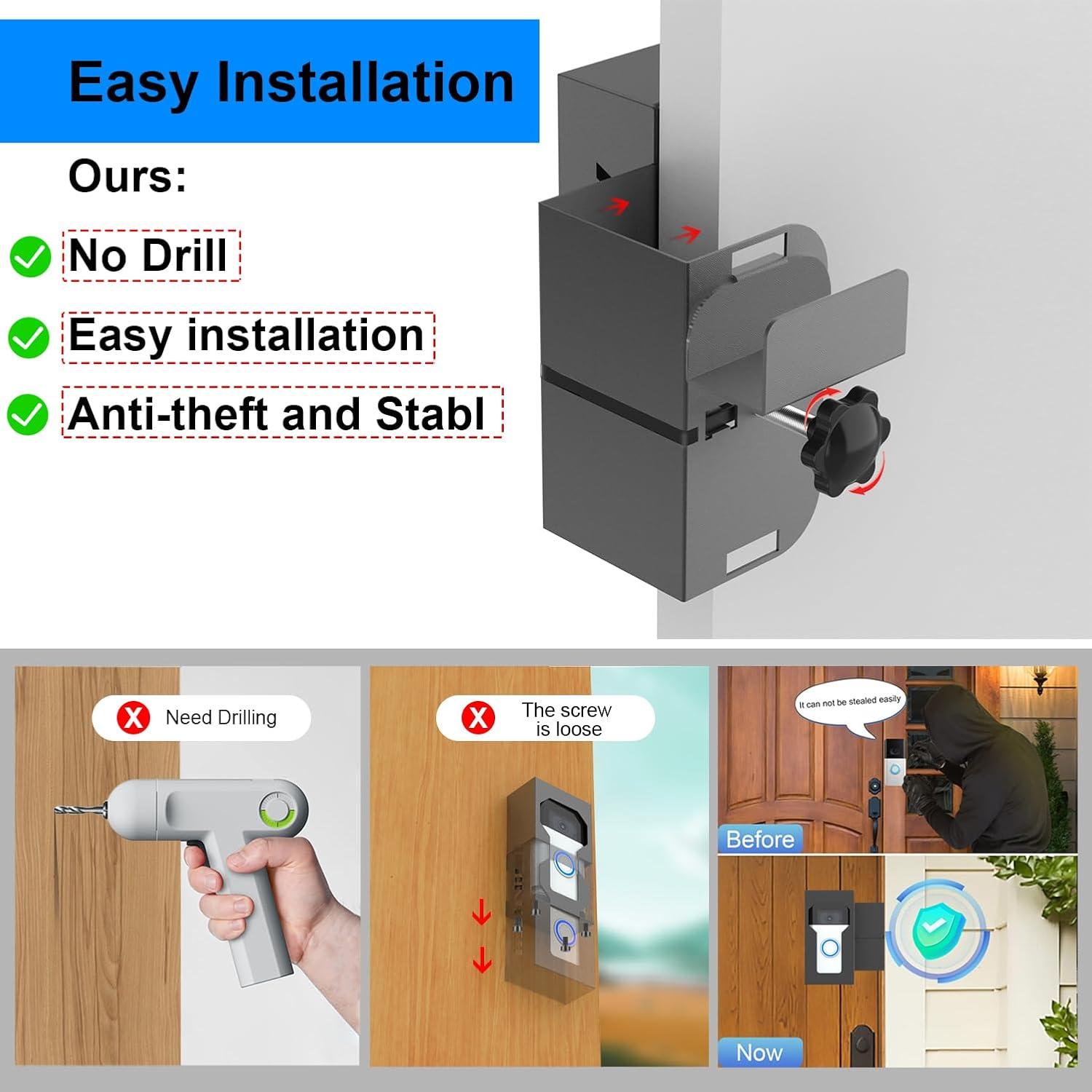 Soporte para Timbre Ring MIIGII Metal con Carga USB C