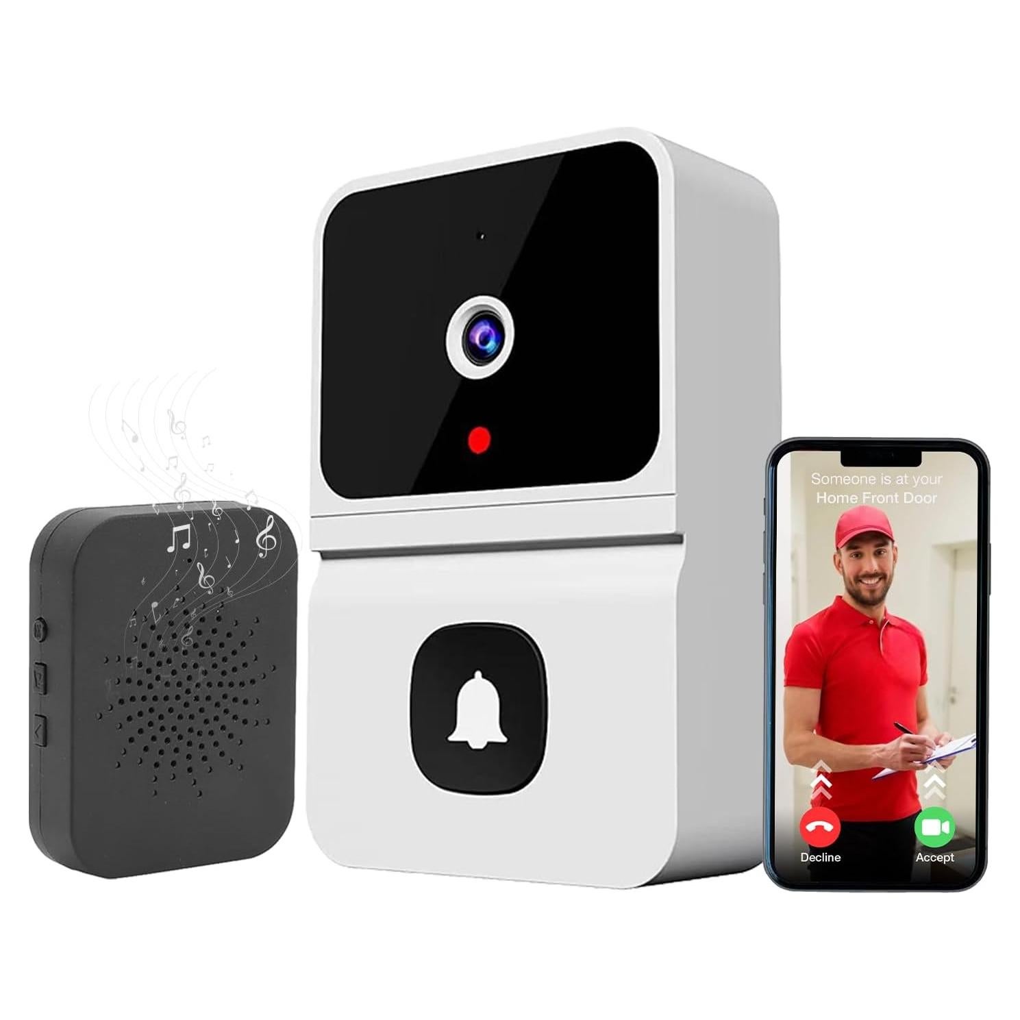 Videoportero inalámbrico Swankiz VD100 con visión nocturna