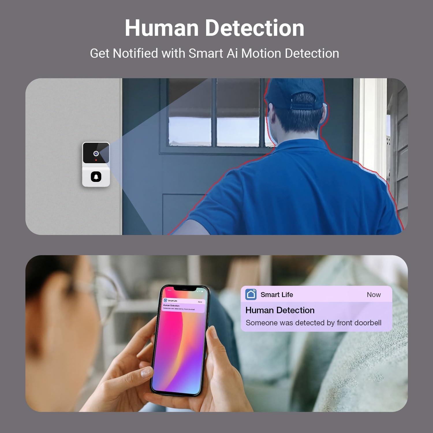 Videoportero inalámbrico Swankiz VD100 con visión nocturna