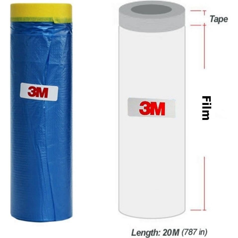 Cinta de Enmascarar 3M para Pintura Automotriz - 19.81 m