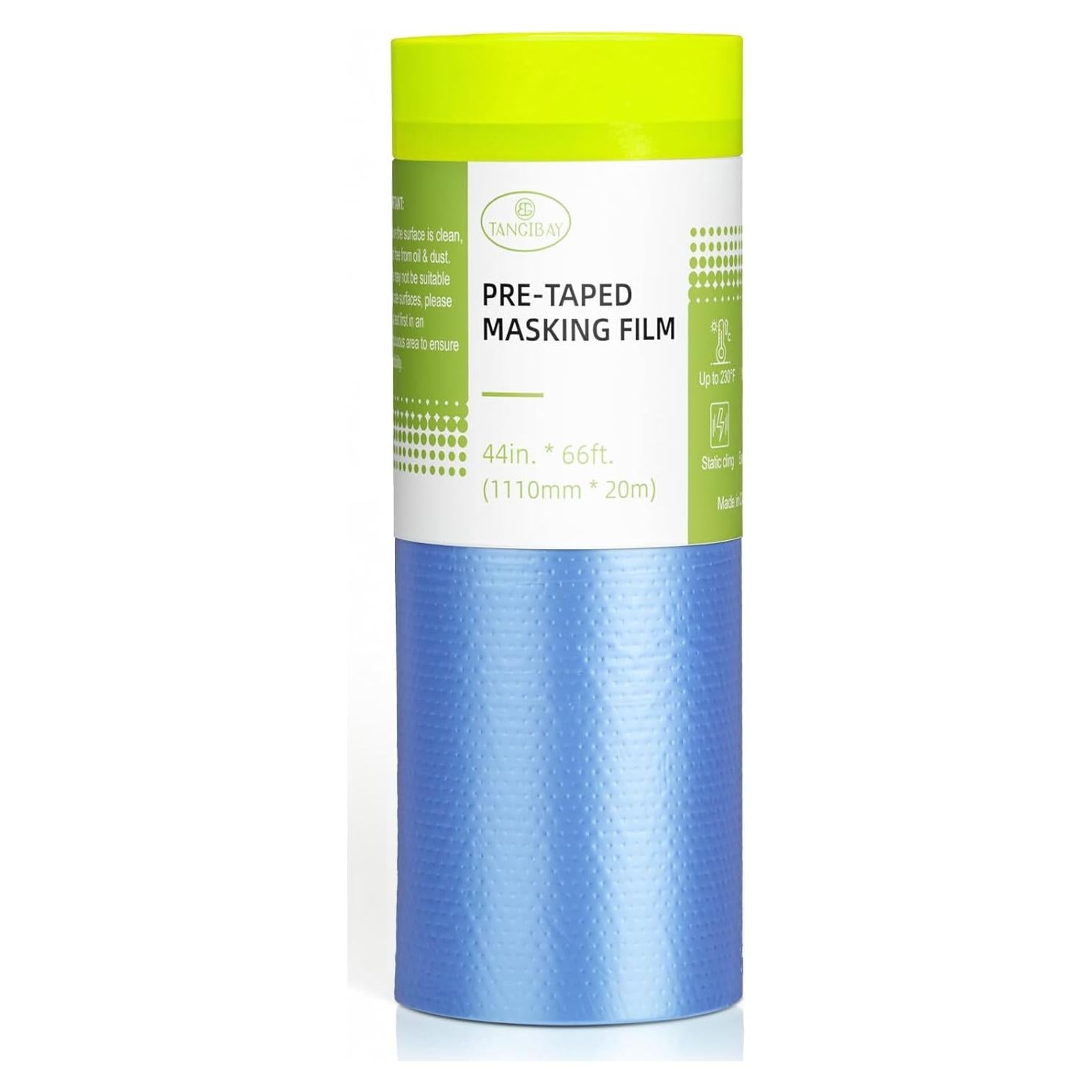 Película de enmascarar pre-adhesiva Tangibay 1 rollo 66m