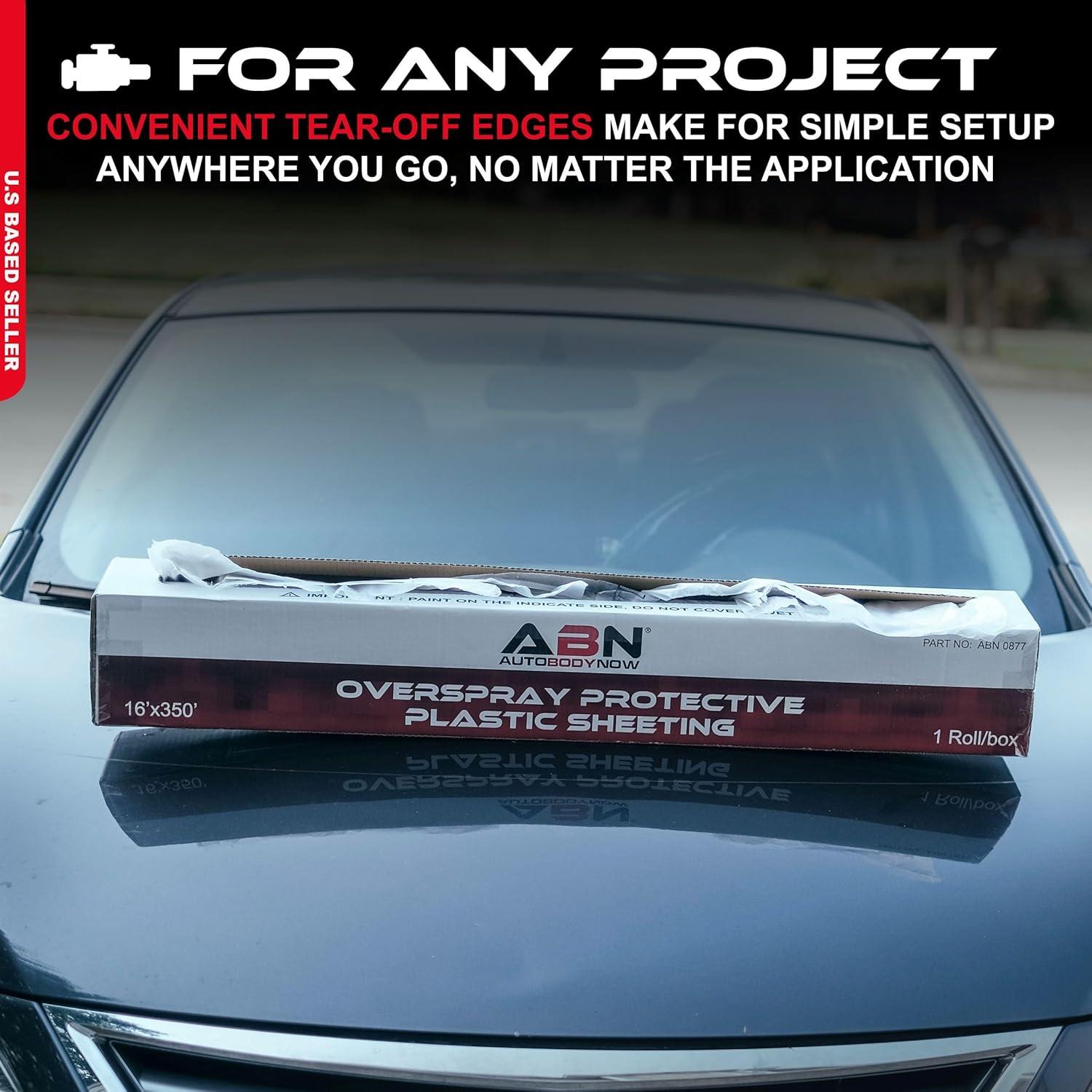 Lámina Plástica Transparente ABN 10 Micrones 4,88 m x 106,68 m