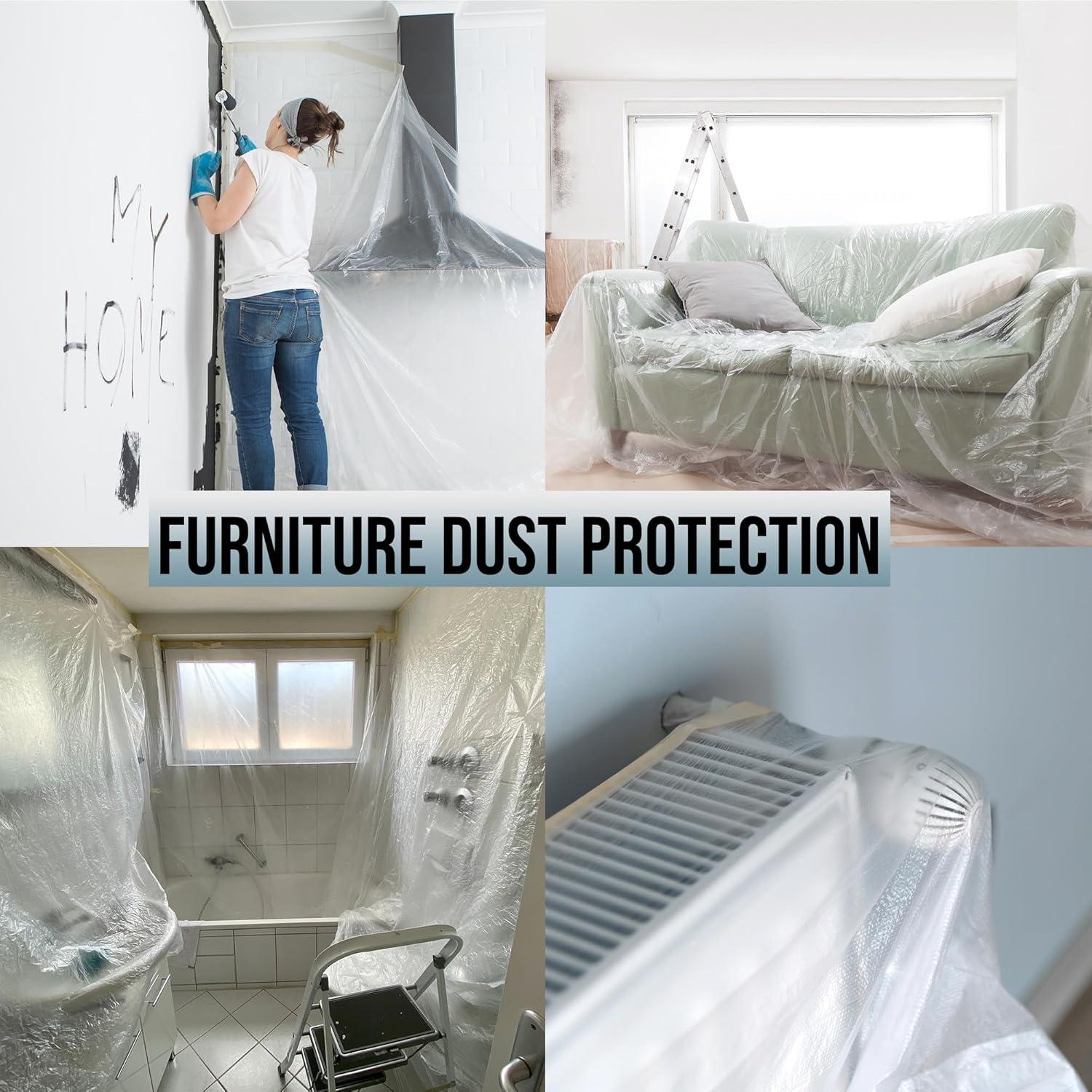 Película de Enmascarar Lichamp 22" x 30 yardas - 3 Rollos