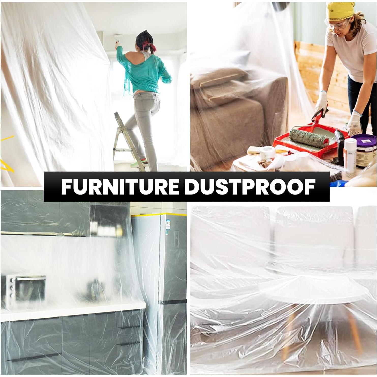 Cinta de Enmascarar ADHES 22cm x 30m - 3 Rollos Sin Residuo