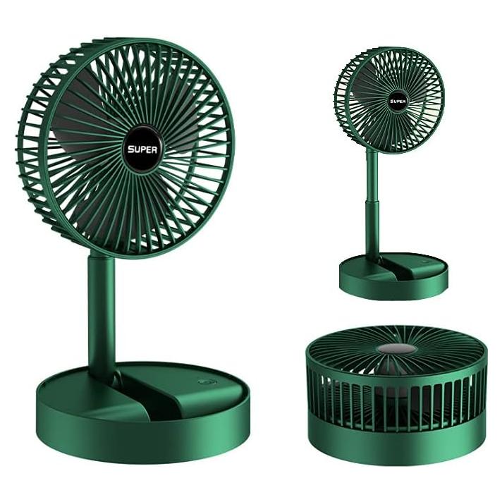 Ventilador Plegable Portátil LIHUACHEN USB 2000mAh 3 Velocidades