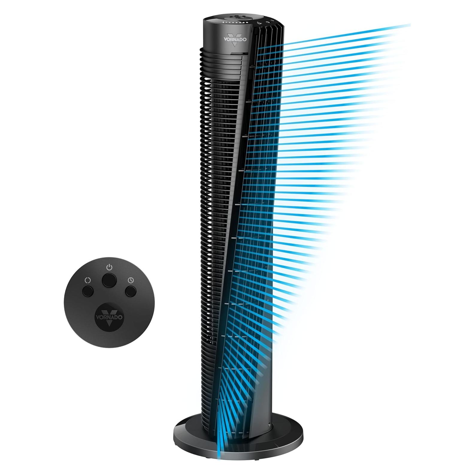 Ventilador de Torre Vornado OSC84 Oscilante 70W Negro