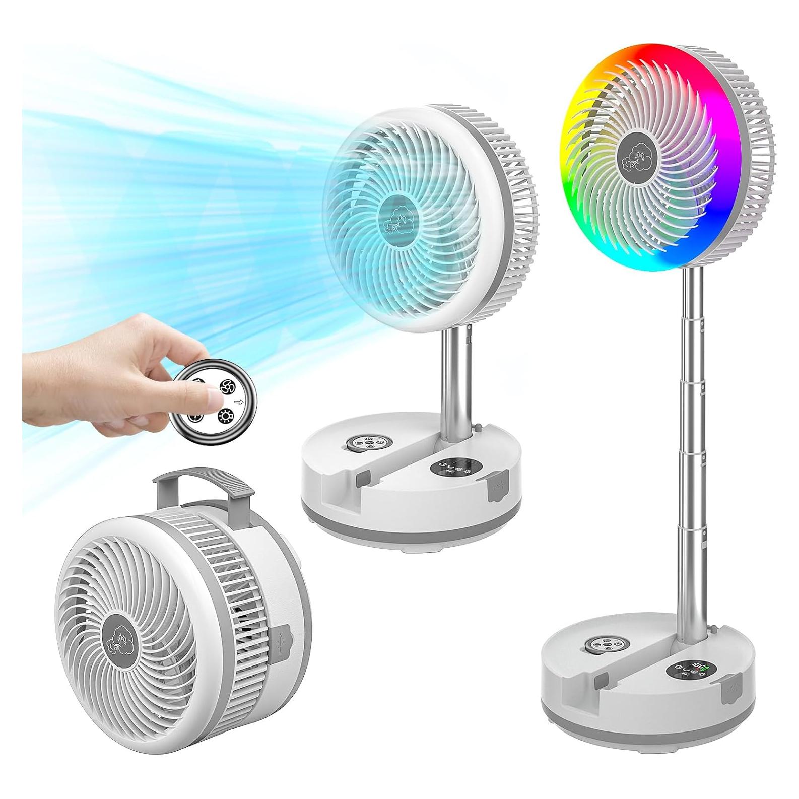 Ventilador de pedestal Creiv A14 40000mAh recargable 106h