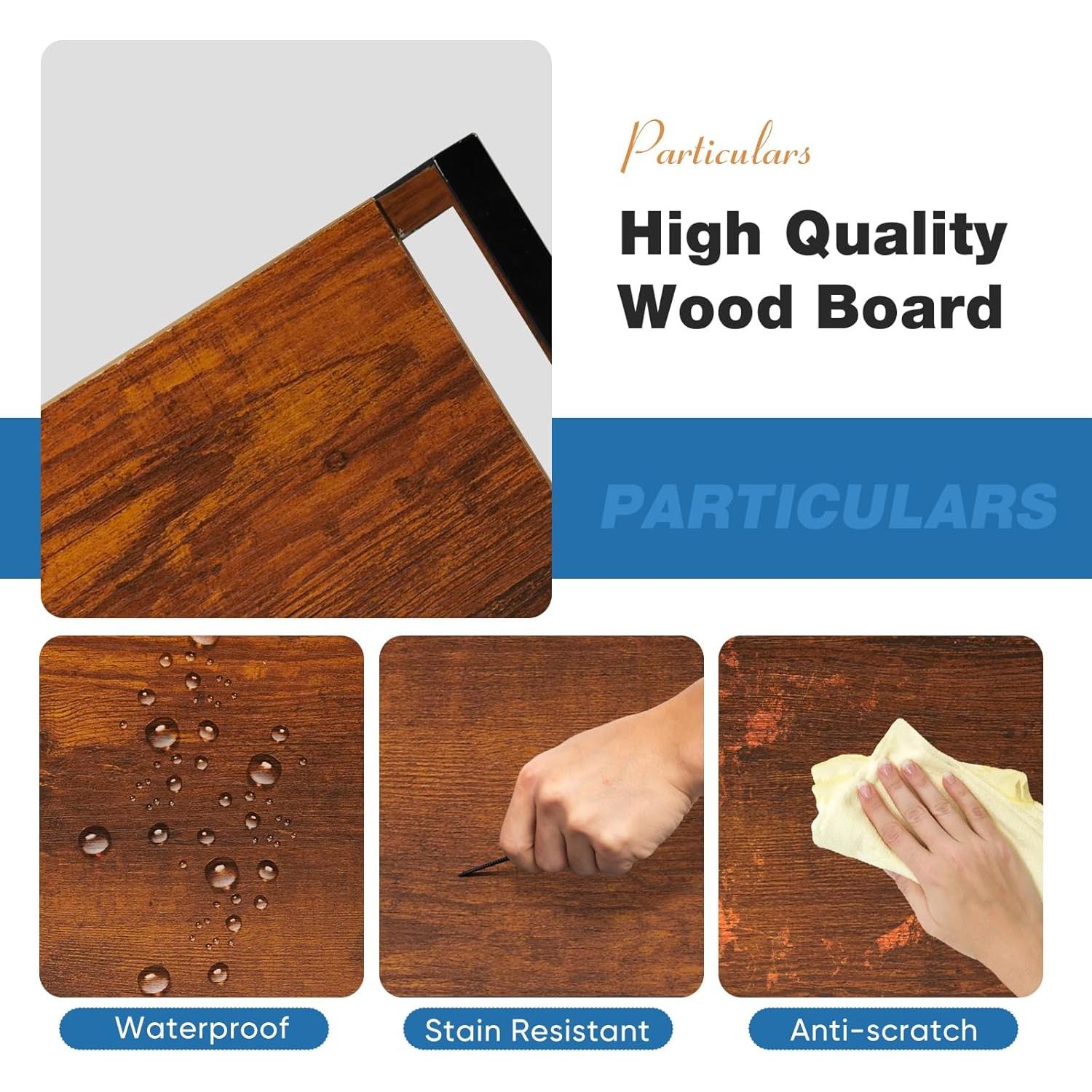 Estantería DUMOS 5 Niveles Marrón Rústico 30x60x158 cm