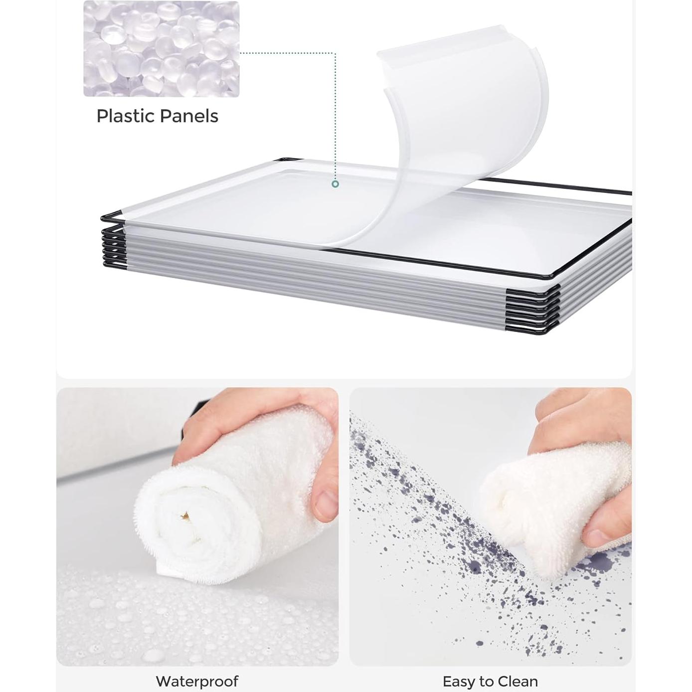 Organizador de Almacenamiento en Cubos Songmics 16 Cubos Blanco