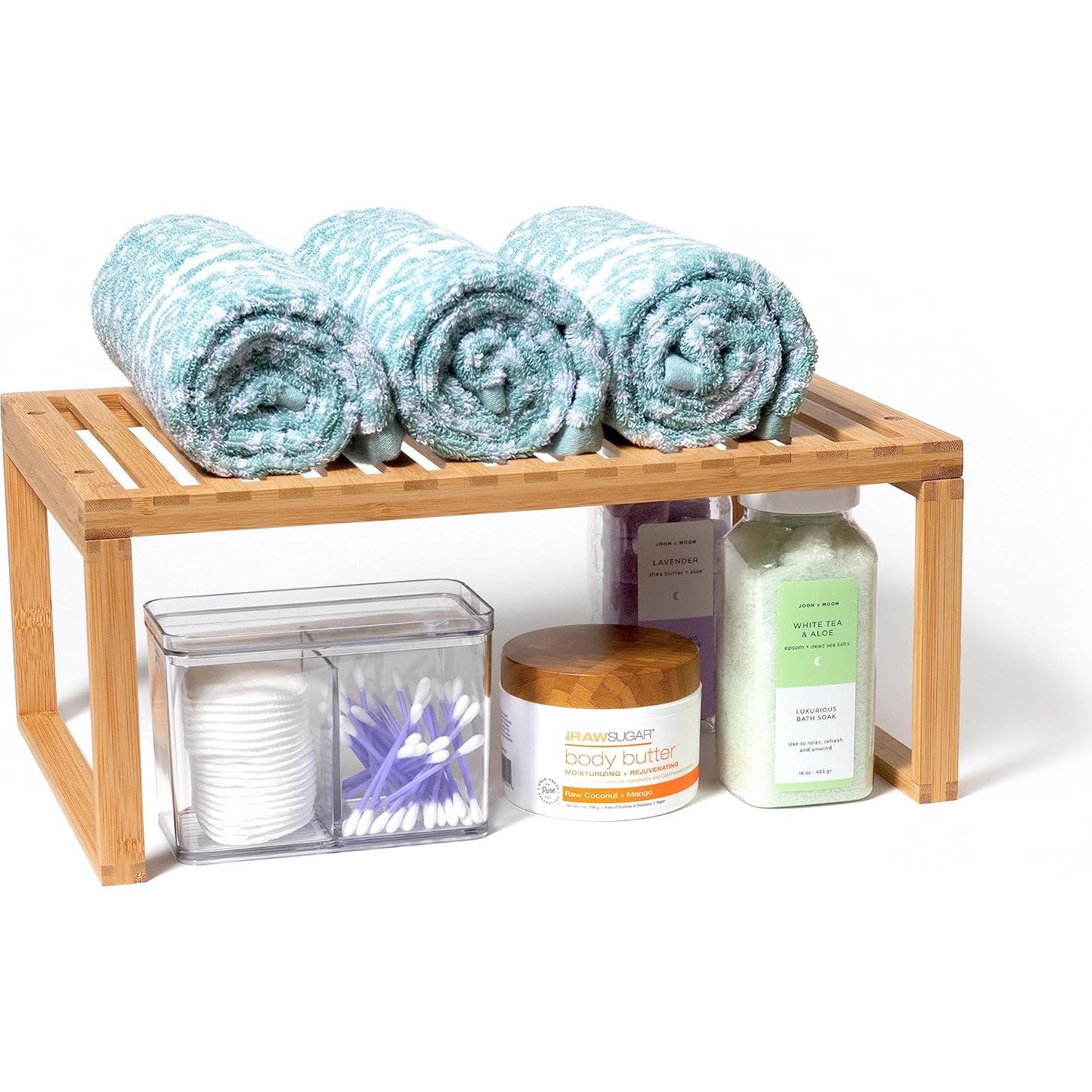 Estante de Cocina de Bambú Lipper International 15.6x10x6.3 cm