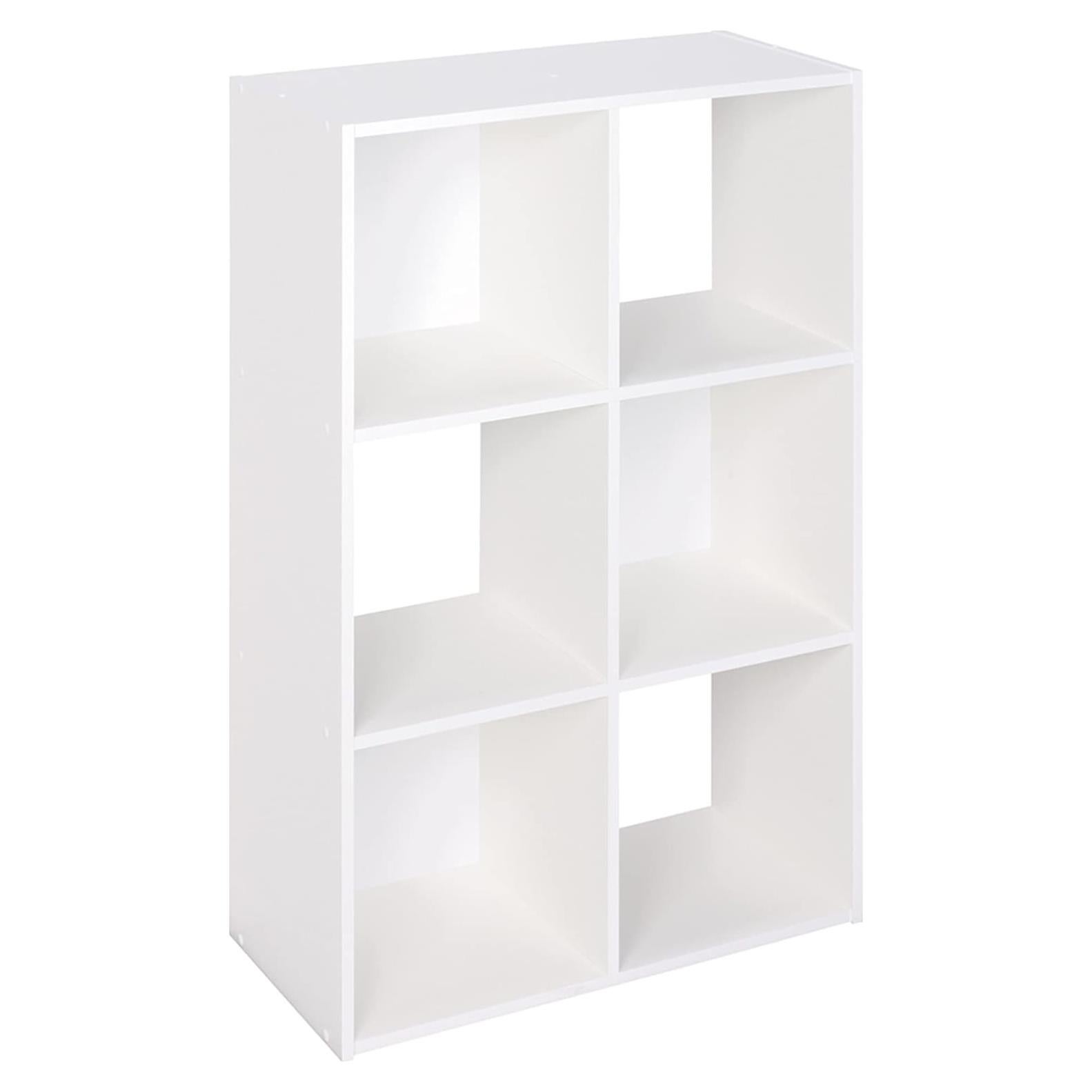 Organizador de Almacenamiento ClosetMaid Cubeicals 6 Cubos Blanco