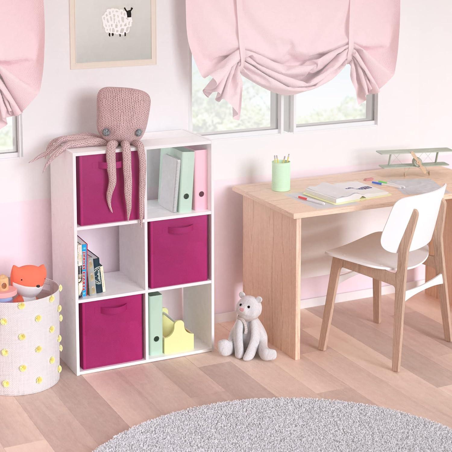 Organizador de Almacenamiento ClosetMaid Cubeicals 6 Cubos Blanco