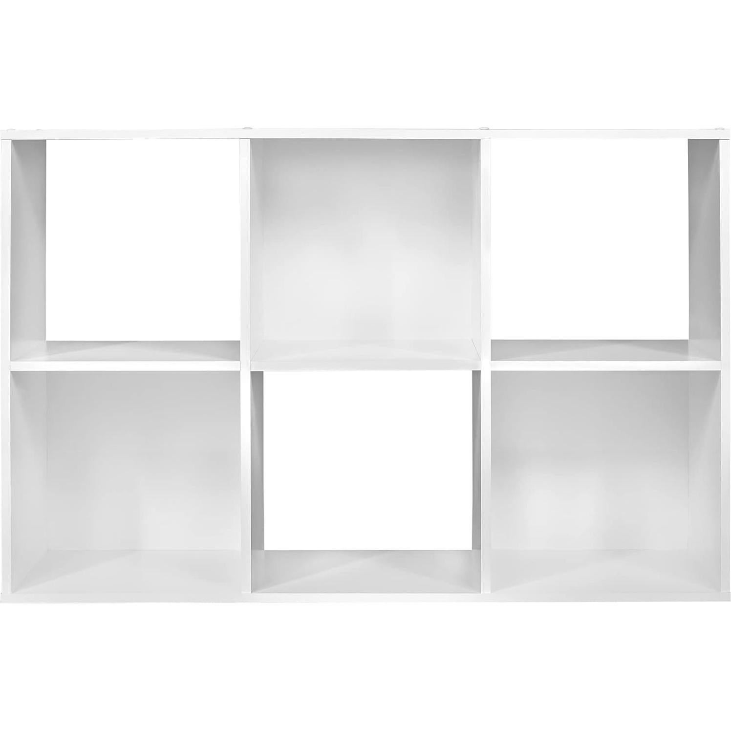 Organizador de Almacenamiento ClosetMaid Cubeicals 6 Cubos Blanco