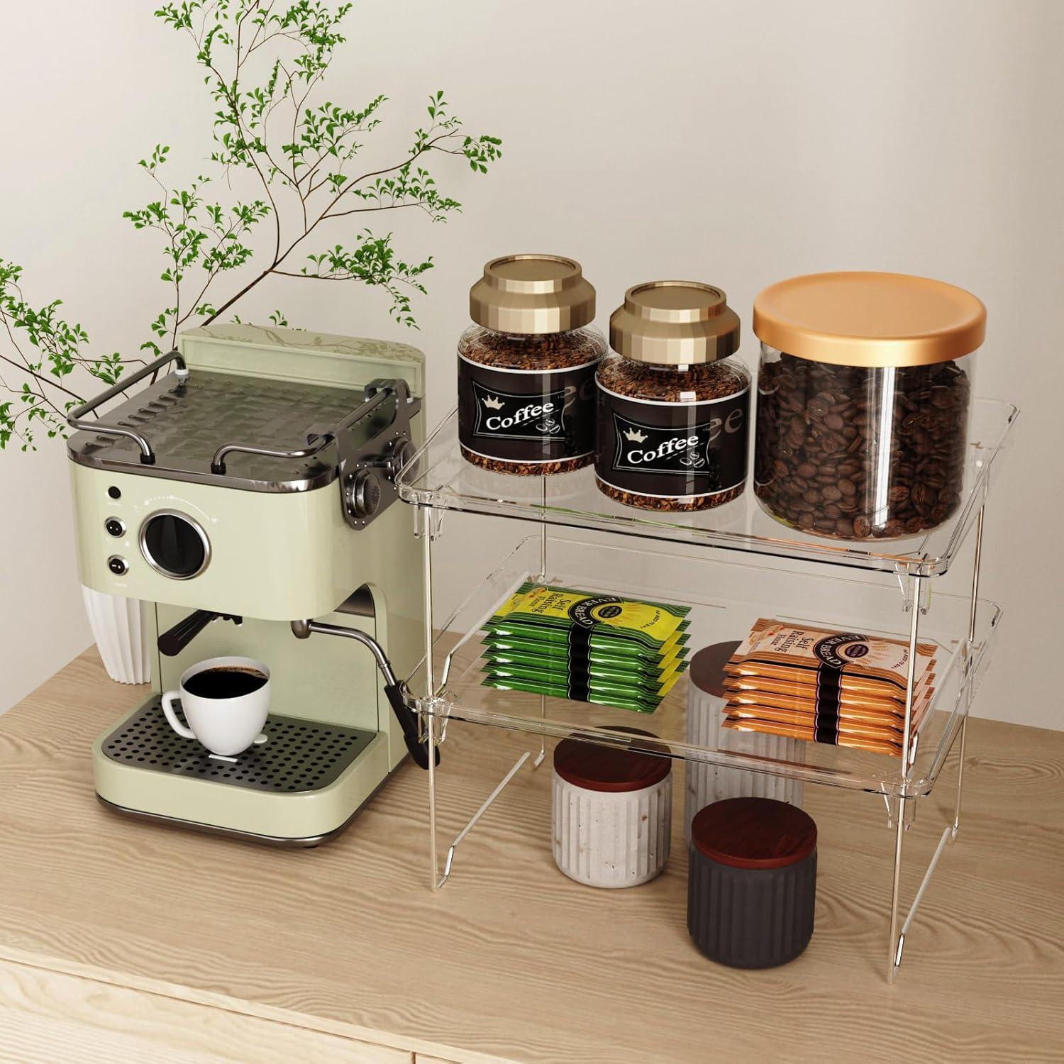 Estante Organizador de Gabinete STARLATTA 2 Pcs 30x21 cm