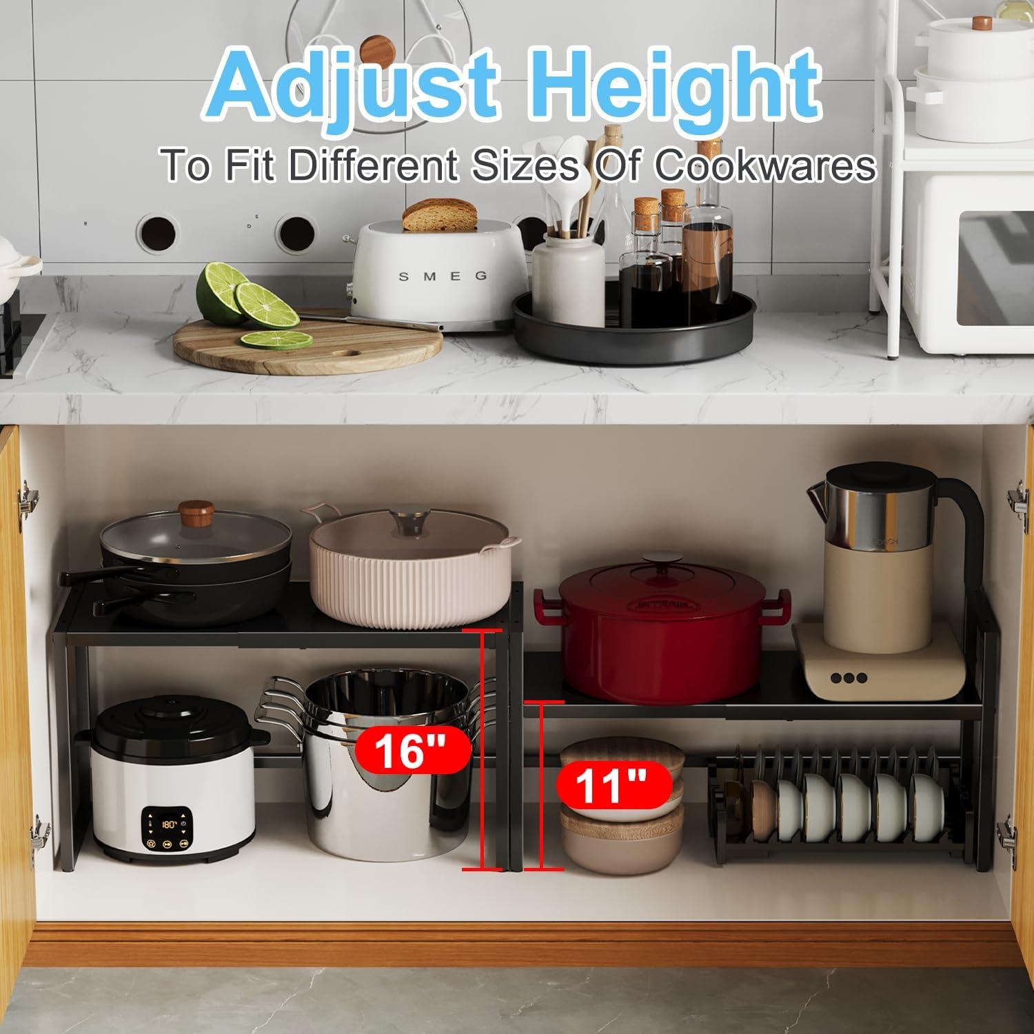 Estantería Metálica Ajustable Cidaziya 110 lbs 29 cm x 41 cm