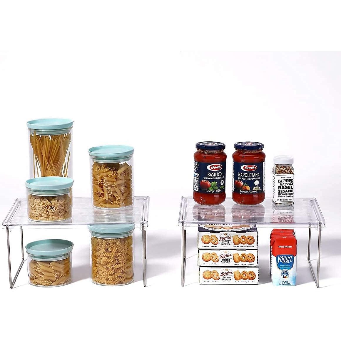 Organizador de despensa IVYHOME apilable 2 paquetes 30x25cm