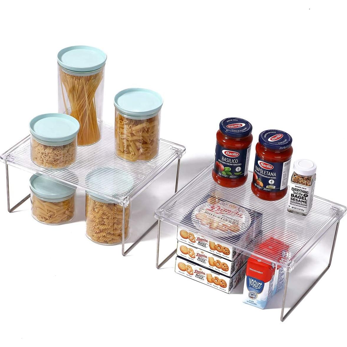 Organizador de despensa IVYHOME apilable 2 paquetes 30x25cm