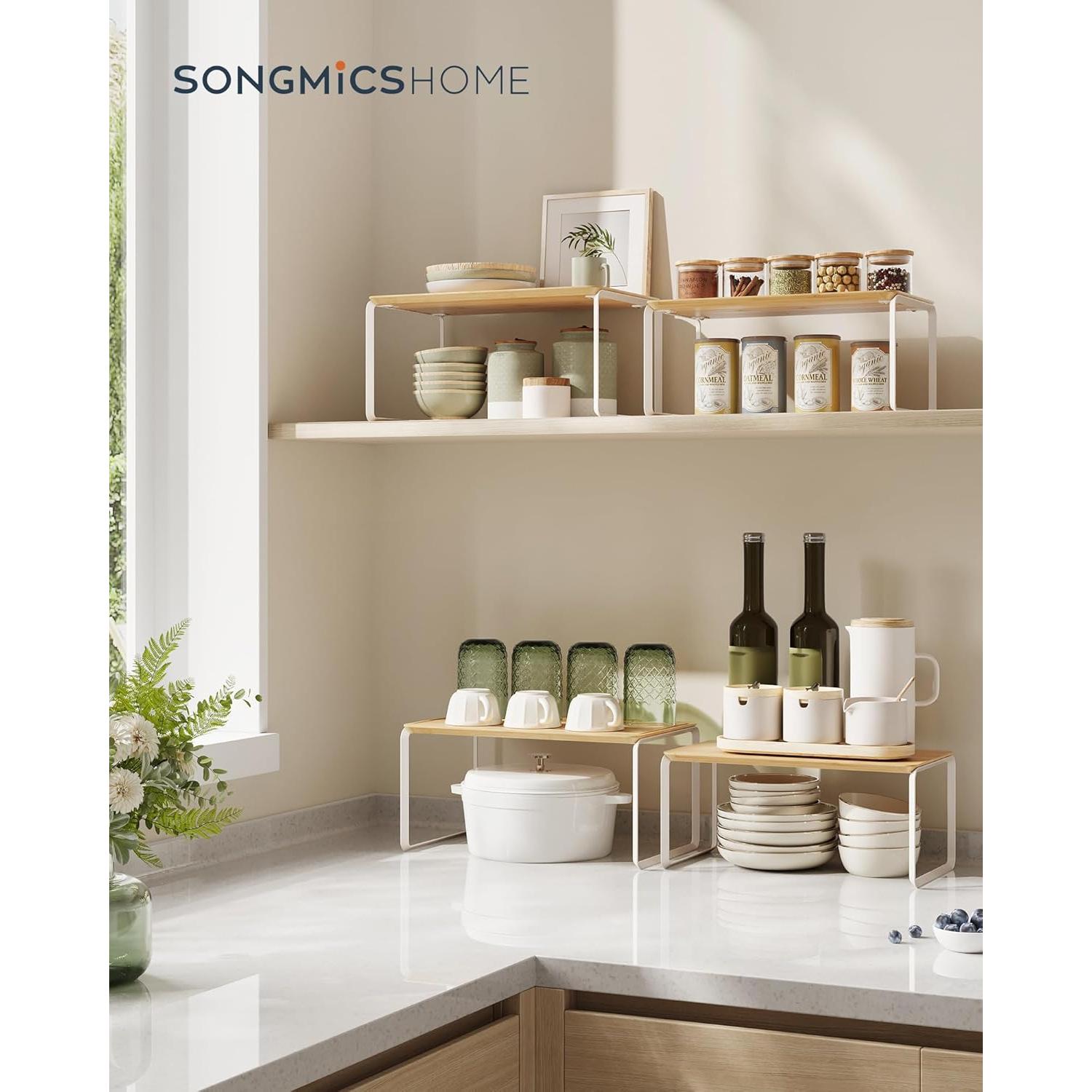 Organizador de Armario de Bambú SONGMICS HOME 2 Estantes