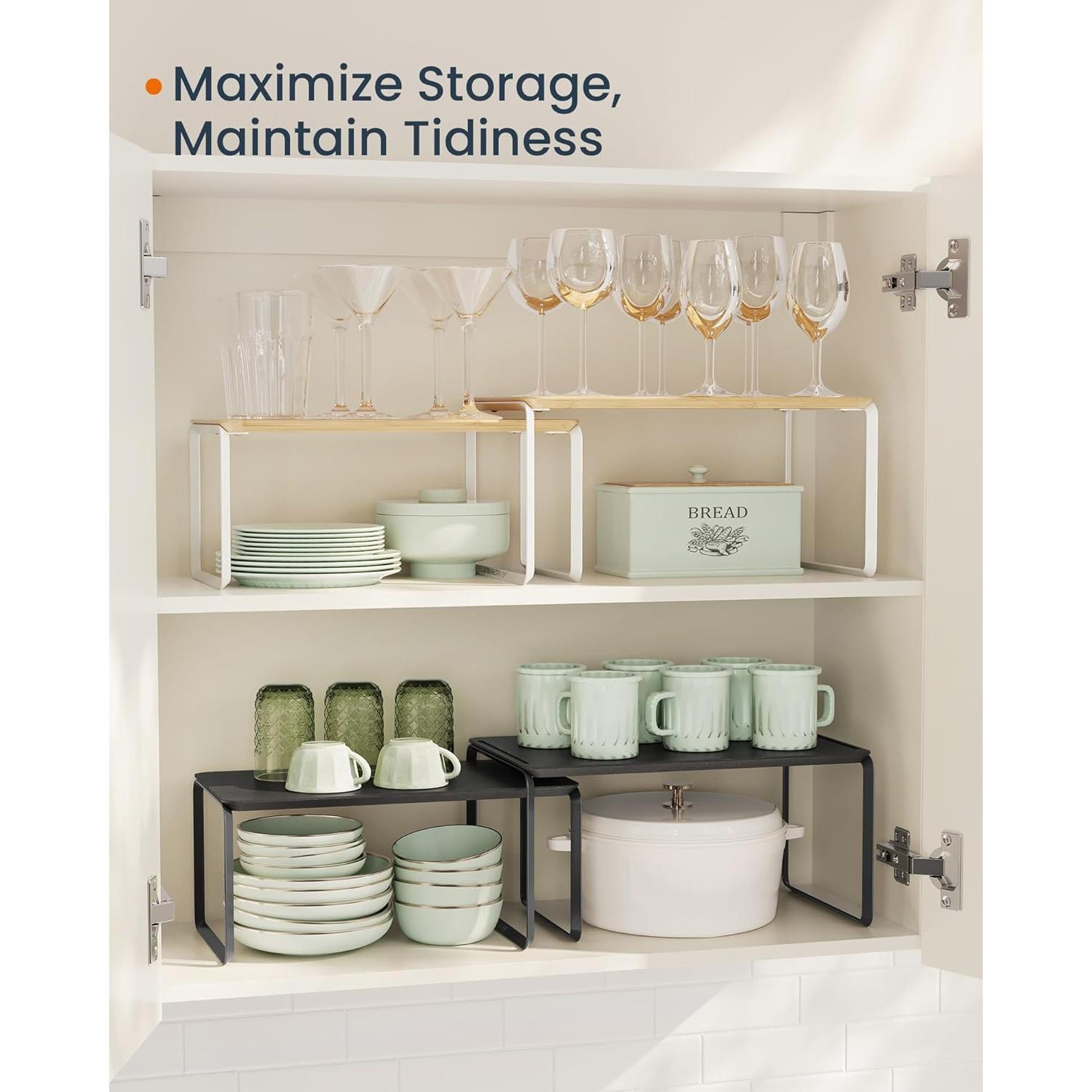 Organizador de Armario de Bambú SONGMICS HOME 2 Estantes