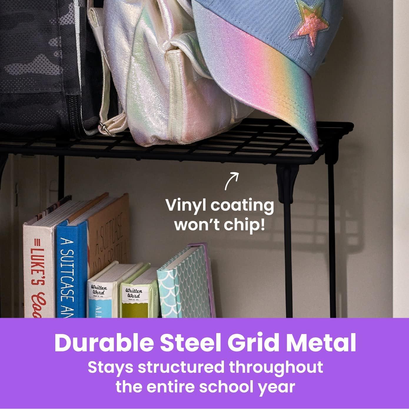 Estante Organizador Apilable LockerMate Negro 30,48 cm